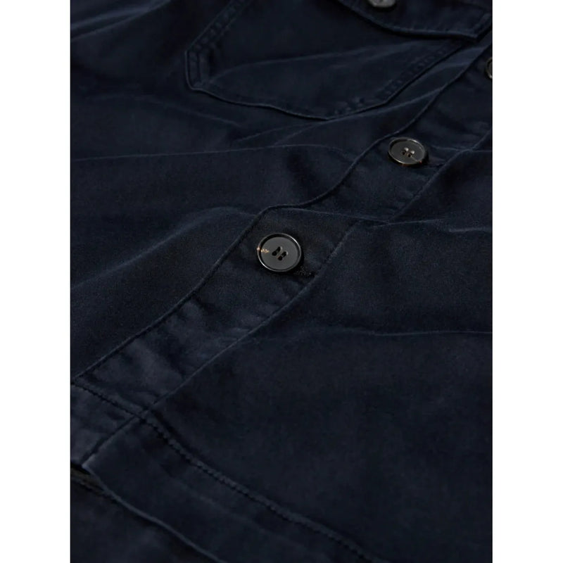 Mos Mosh Soft Overshirt Navy