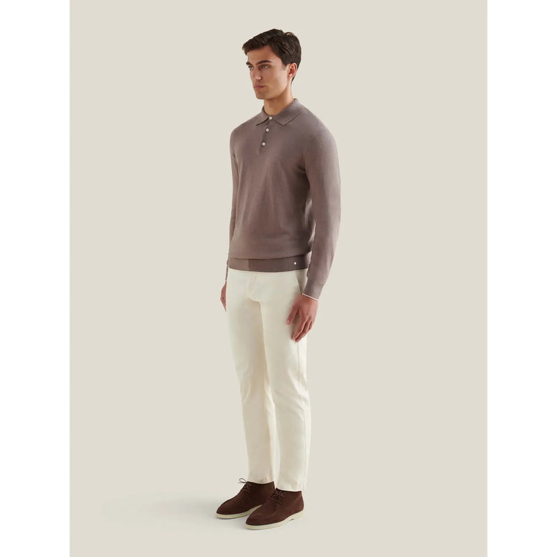 Knitted Long Sleeve Brown