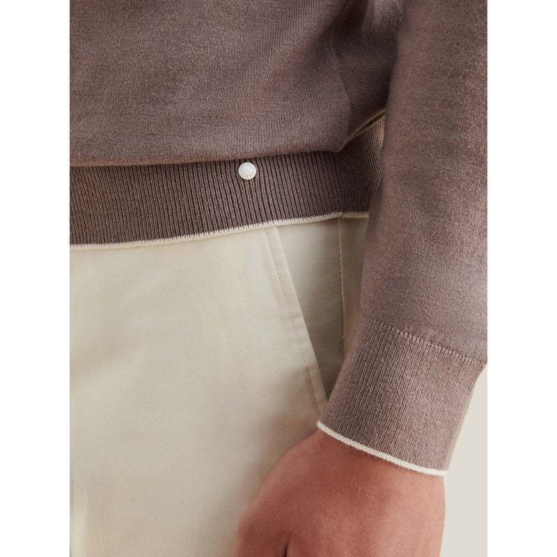 Knitted Long Sleeve Brown