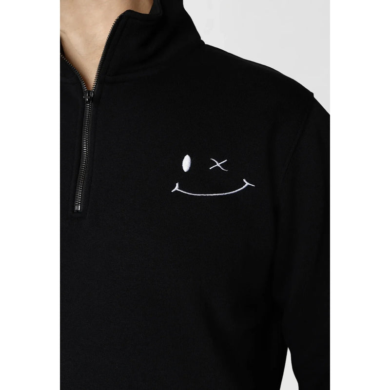 Clean Cut Copenhagen Patrick Half-Zip Black