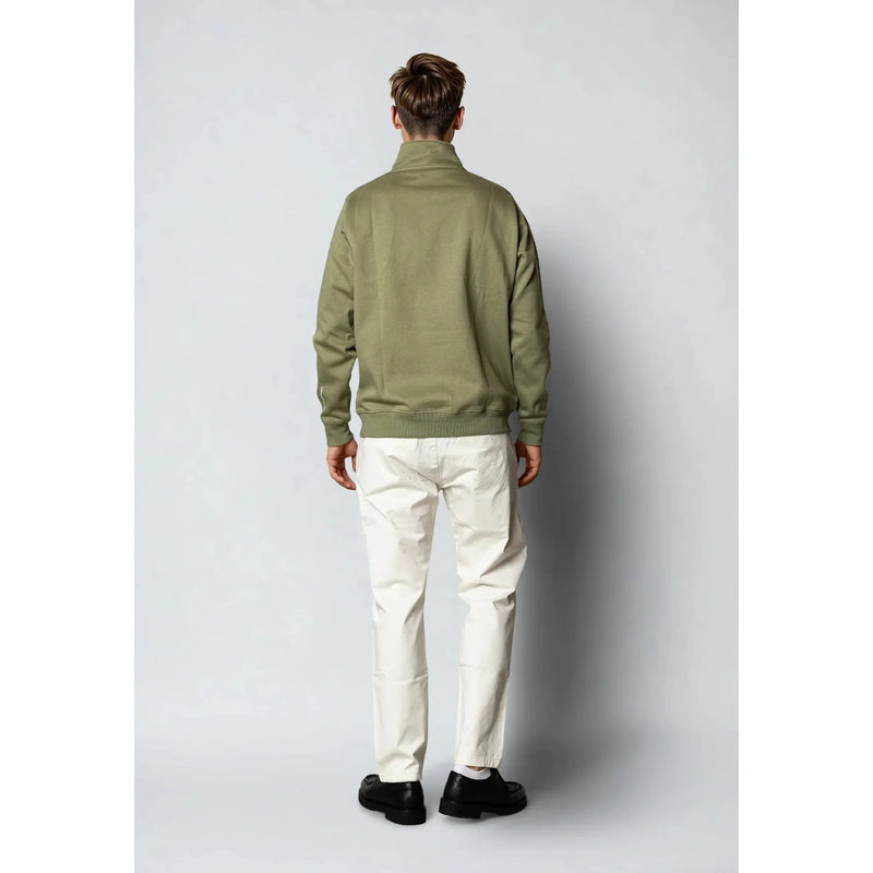 Clean Cut Copenhagen Patrick half-Zip Dusty Green