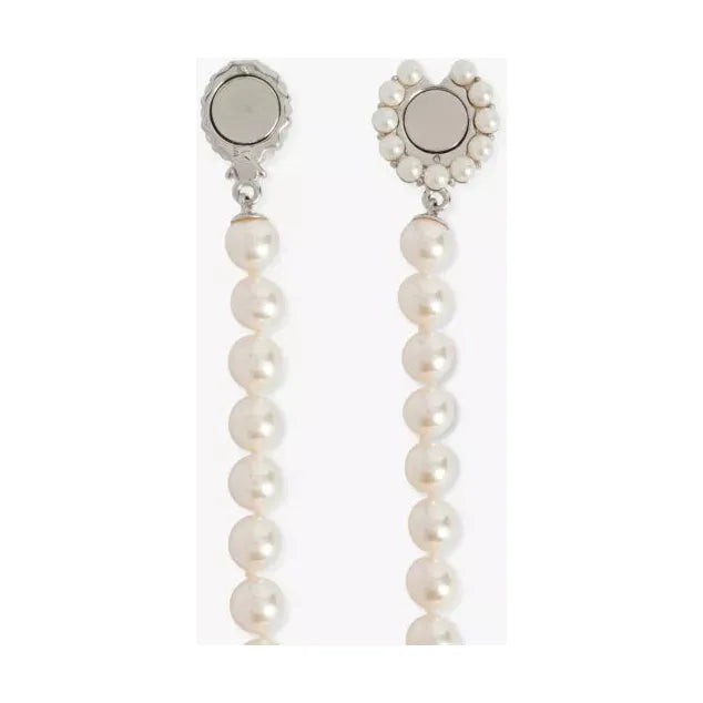 Amaya Large Pearl Necklace PLATINUM/CREAMROSE PEARL/WHITE