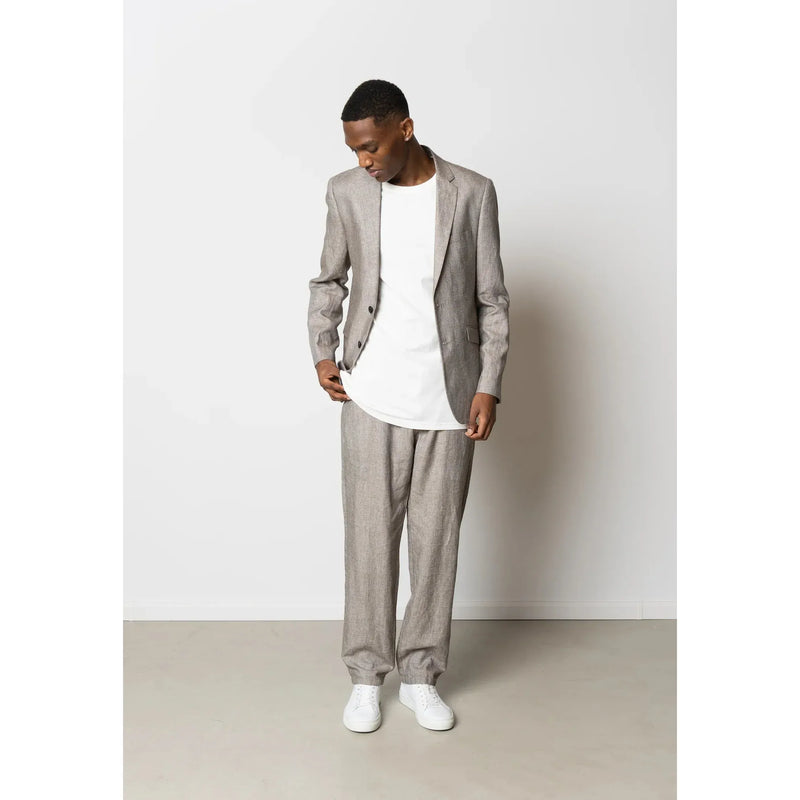 Clean Cut Copenhagen Roman Linen Blazer Khaki