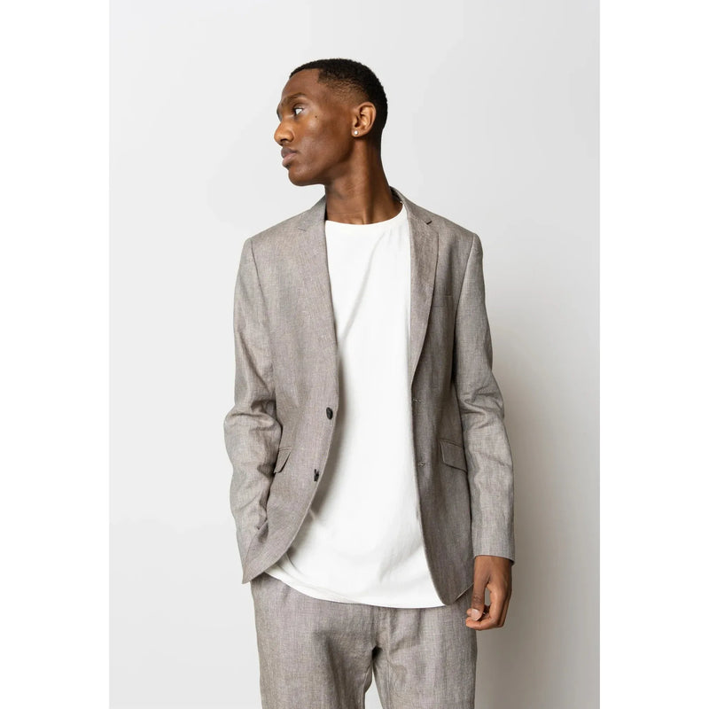 Clean Cut Copenhagen Roman Linen Blazer Khaki