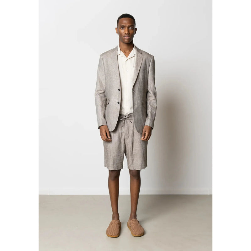 Clean Cut Copenhagen Roman Linen Blazer Khaki