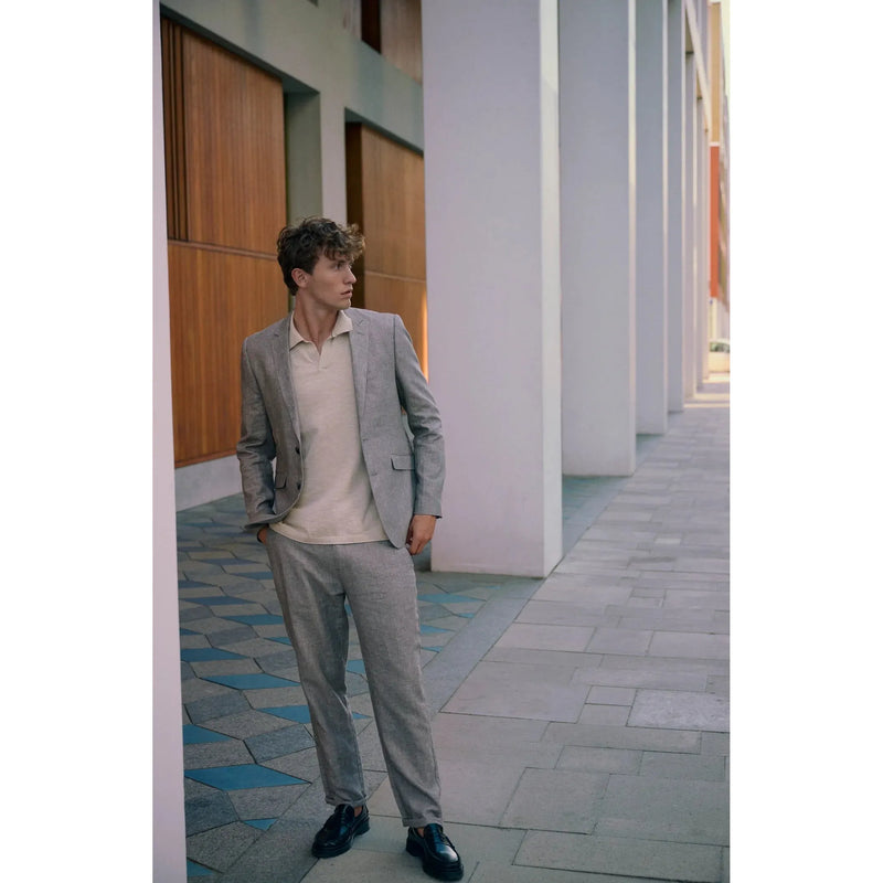 Clean Cut Copenhagen Roman Linen Blazer Khaki
