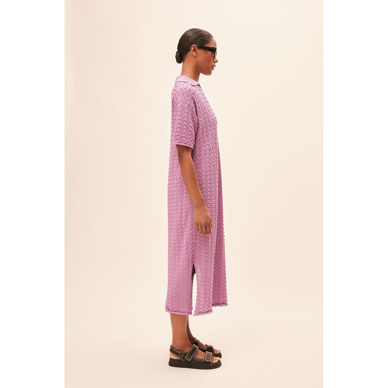 Celma Knitted Midi Dress Mauve