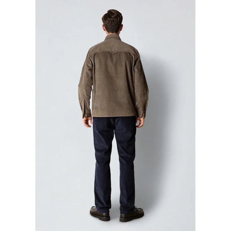 Silas Corduroy Overshirt Beige