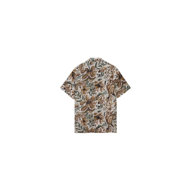 Mos Mosh Babel Sun Linen Shirt Green