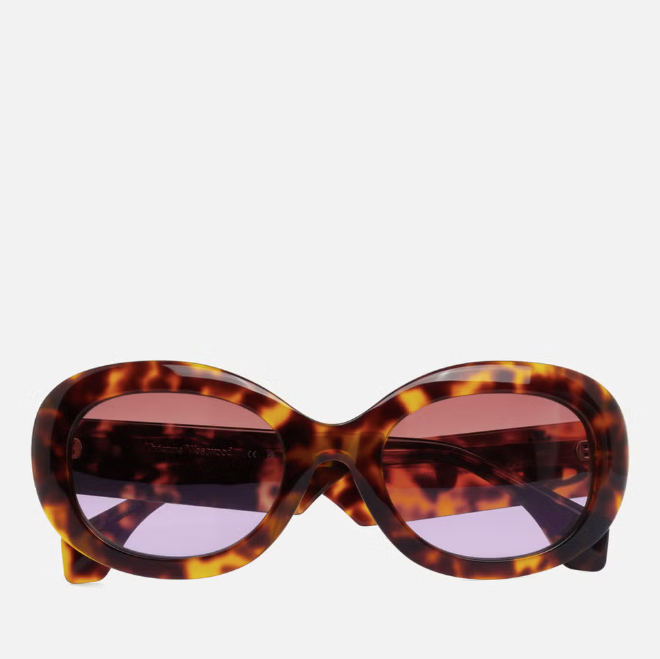 Oval 5051 Gloss Frame Sunglasses Tortoiseshell