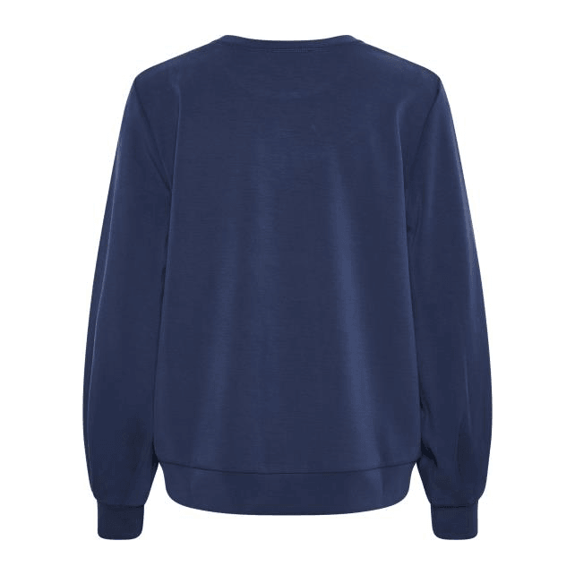 23 The Sweat Blouse Navy - AgathaBoutiqueLtd