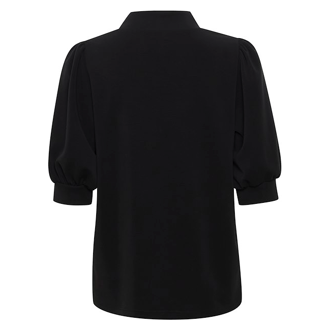 21 The Puff Blouse Black