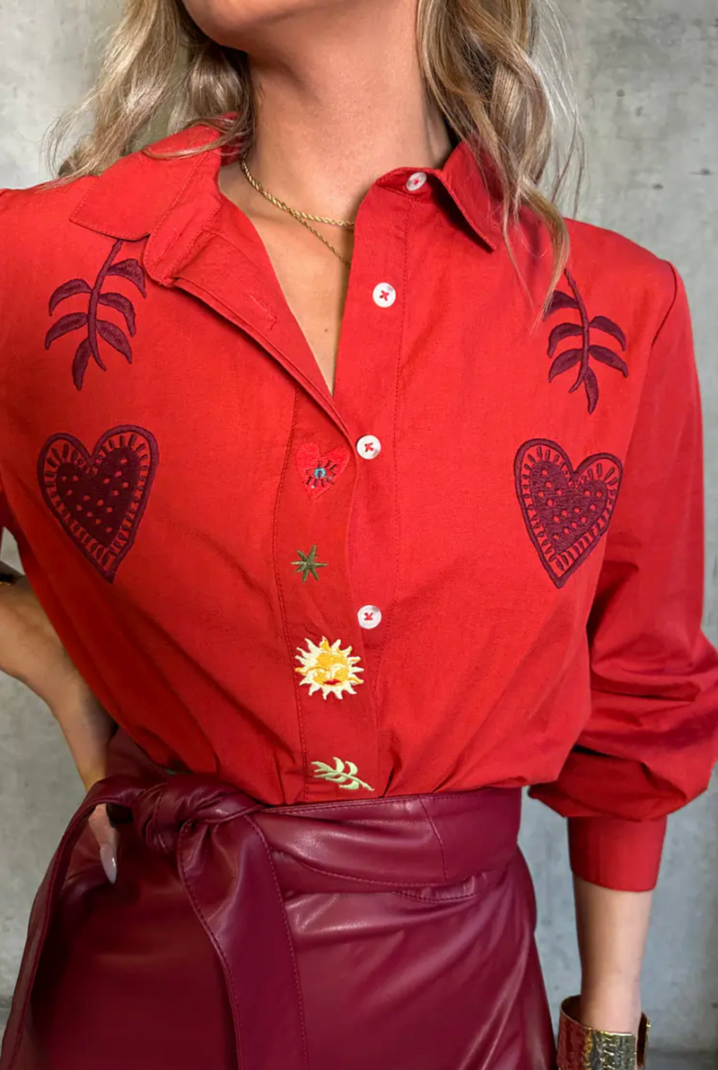 Sundazed Shirt Red