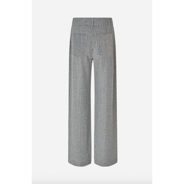 JYA Lurex Pinstripe Trousers Silver