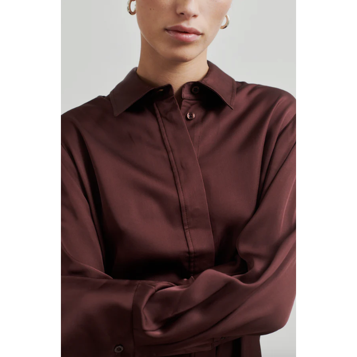 Livo Classic Shirt Burgundy