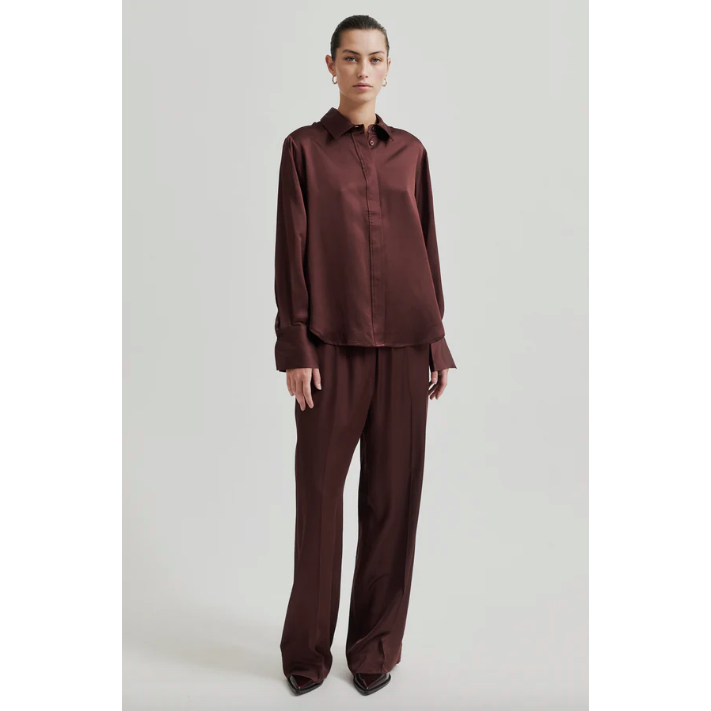 Livo Classic Shirt Burgundy