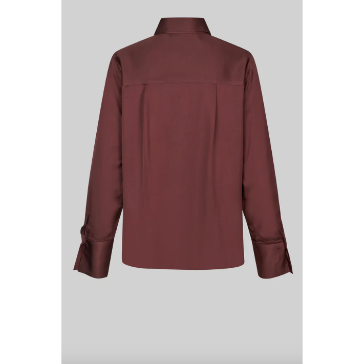 Livo Classic Shirt Burgundy