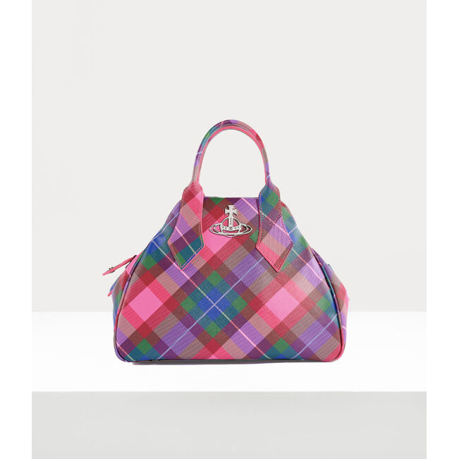 Yasmine Medium Handbag Candy Tartan