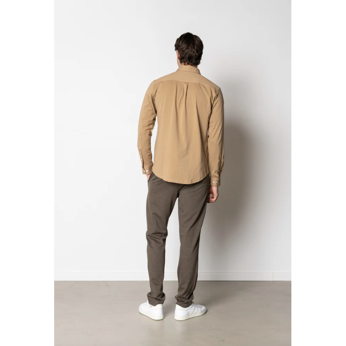 Clean Cut Copenhagen Stretch Shirt Sand