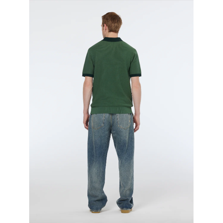 Scotch & Soda Solid Polo Green