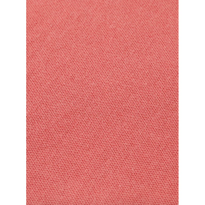 Scotch & Soda Garment Dye Pique Chest Pocket Polo Red