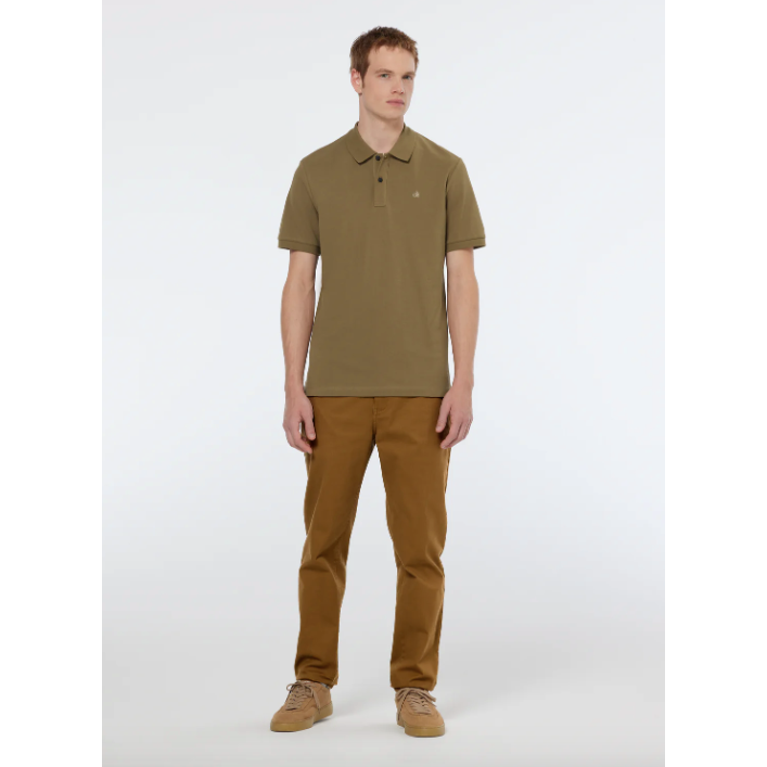 Scotch & Soda Pique Polo Brown