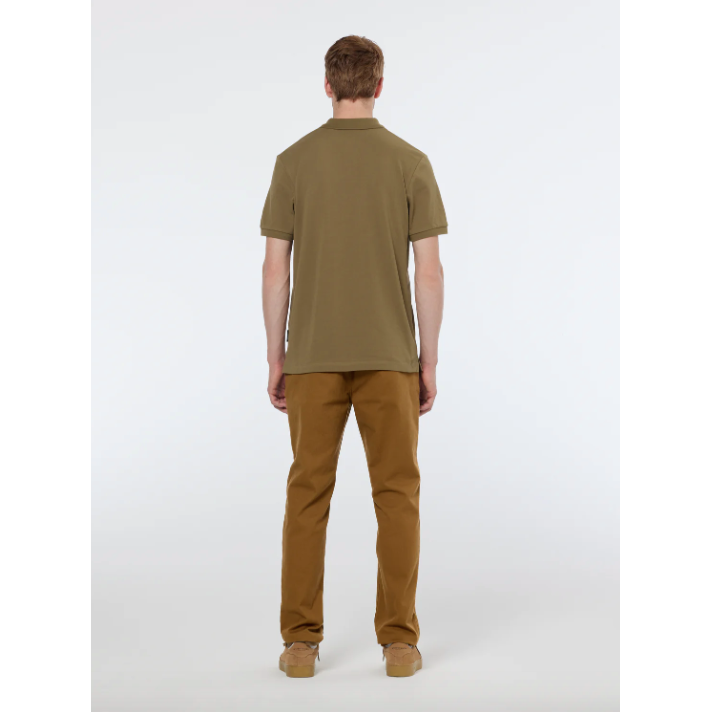 Scotch & Soda Pique Polo Brown