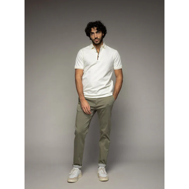 Mos Mosh MMG Harvey Polo SS Tee Off-White