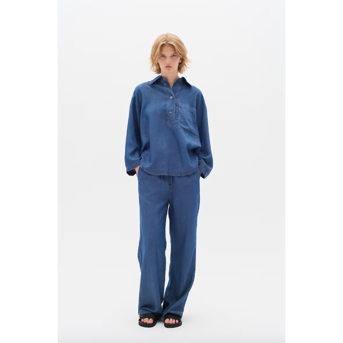 PhilipaIW Pant Medium Blue Wash