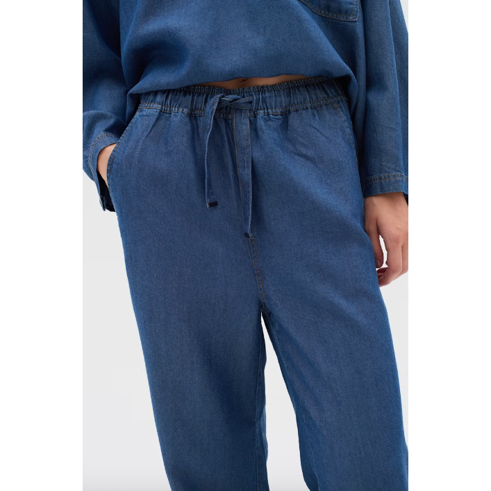 PhilipaIW Pant Medium Blue Wash