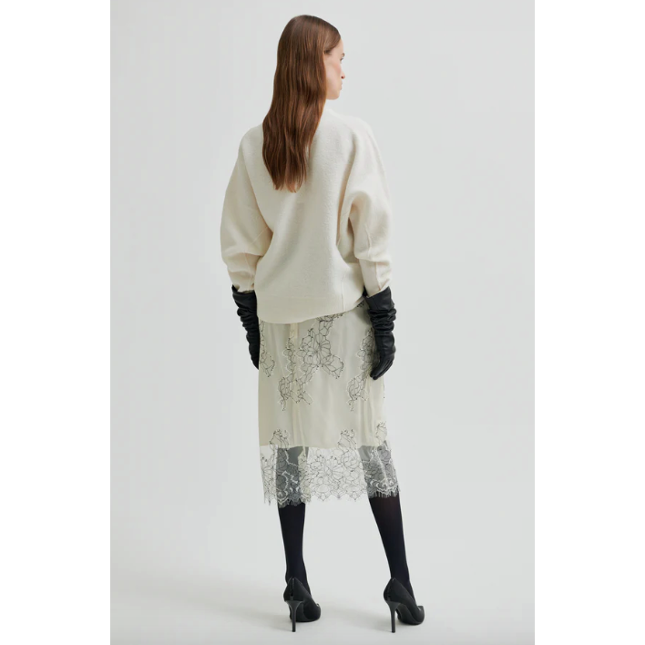 Wila Lace Skirt Cream/Black