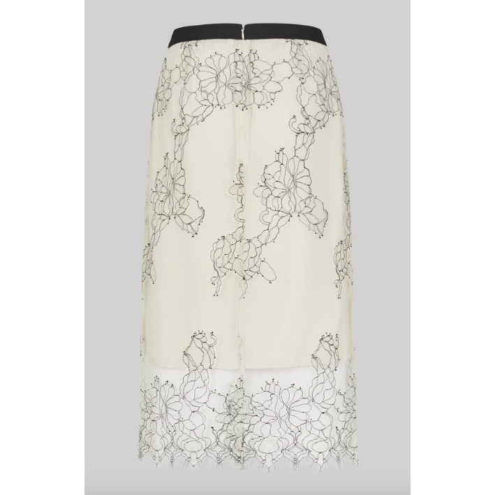 Wila Lace Skirt Cream/Black