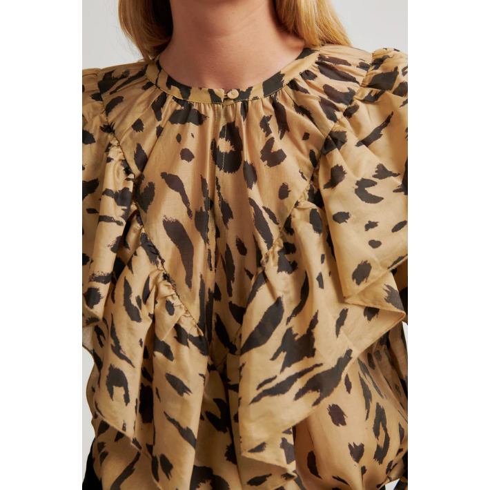 Elouise Frill Blouse Multi