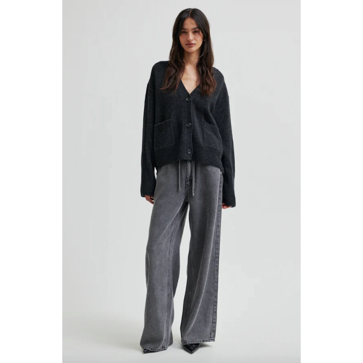 Irvin Denim Jeans Dark Grey