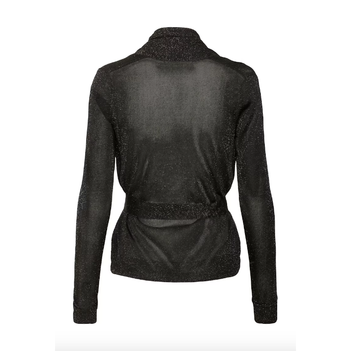 ThaniIW Short Cardigan Black