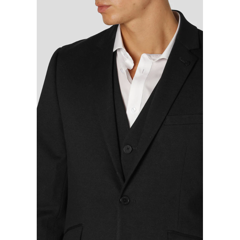 Clean Cut Copenhagen Milano Jersey Blazer Black