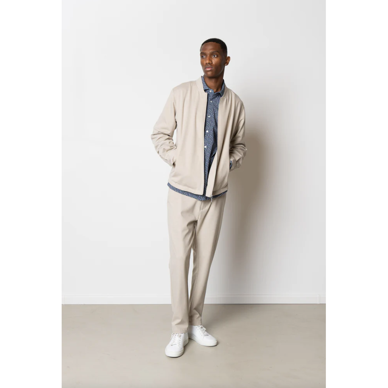 Clean Cut Copenhagen Brendon Jersey Jacket Ecru
