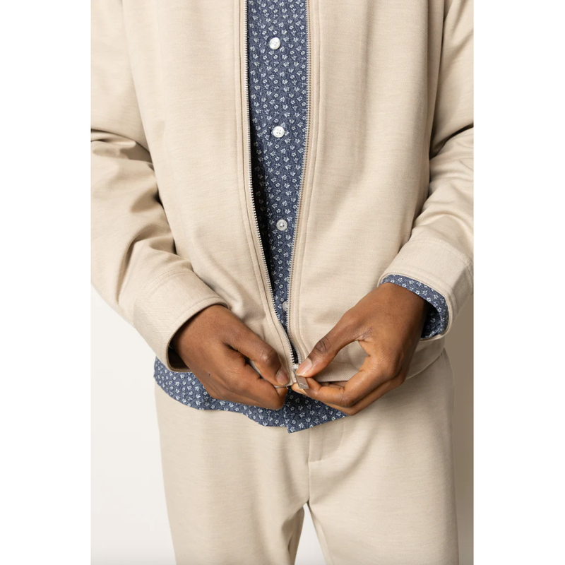 Clean Cut Copenhagen Brendon Jersey Jacket Ecru