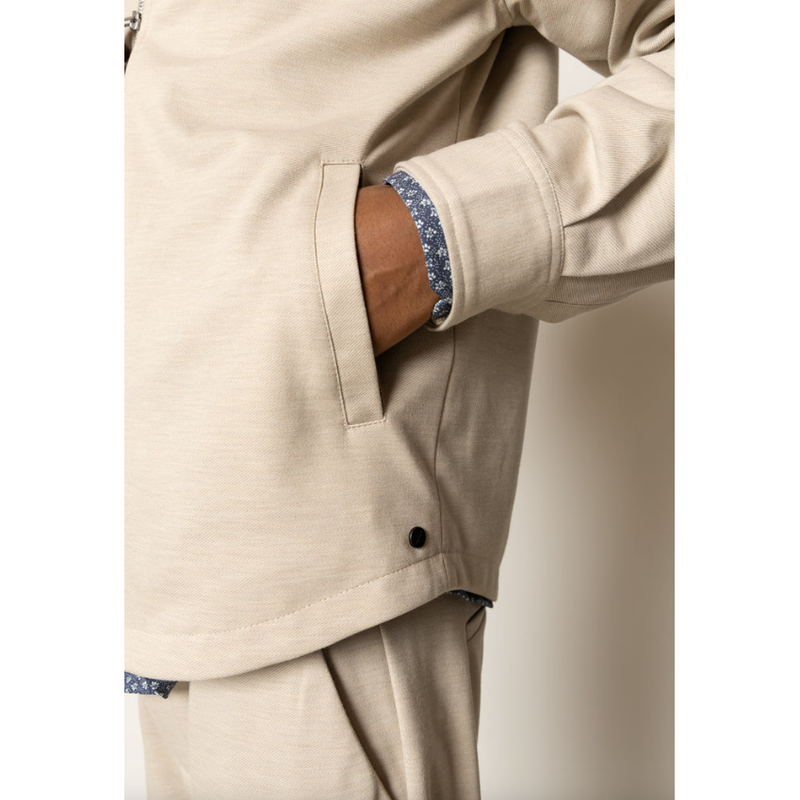 Clean Cut Copenhagen Brendon Jersey Jacket Ecru