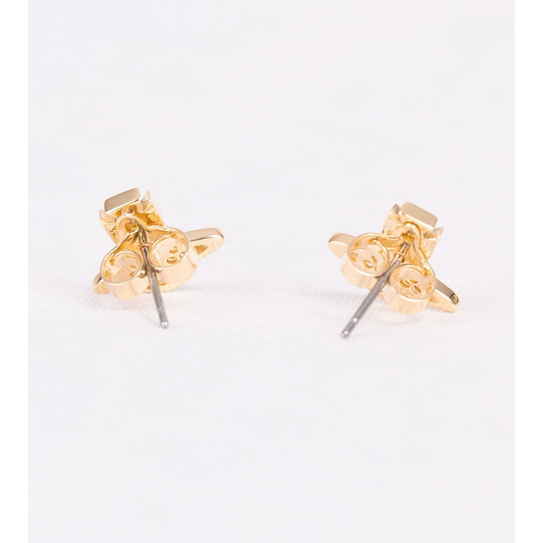 Tamia Earrings Gold/Pink