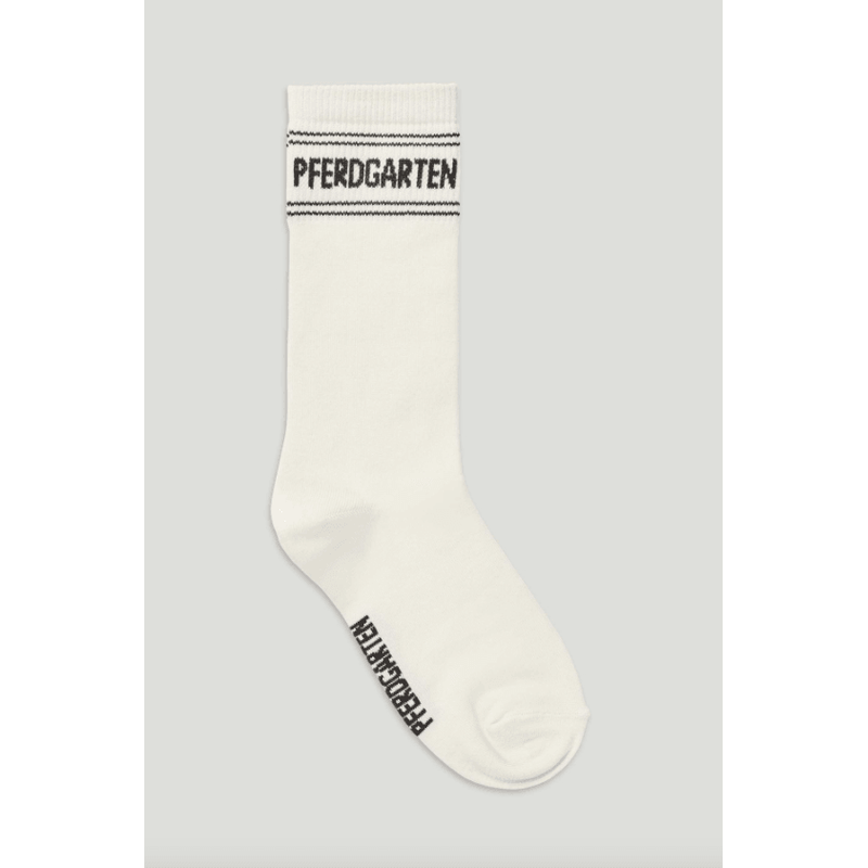 LING Baum Logo Socks Bright White - AgathaBoutiqueLtd