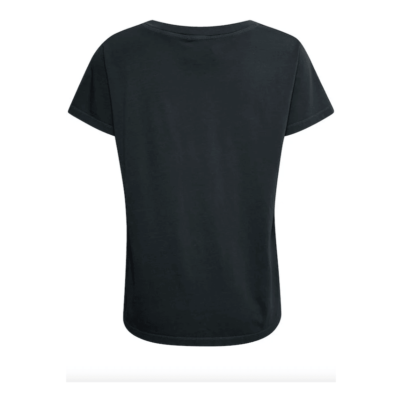 HanneMW Tee True Black - AgathaBoutiqueLtd