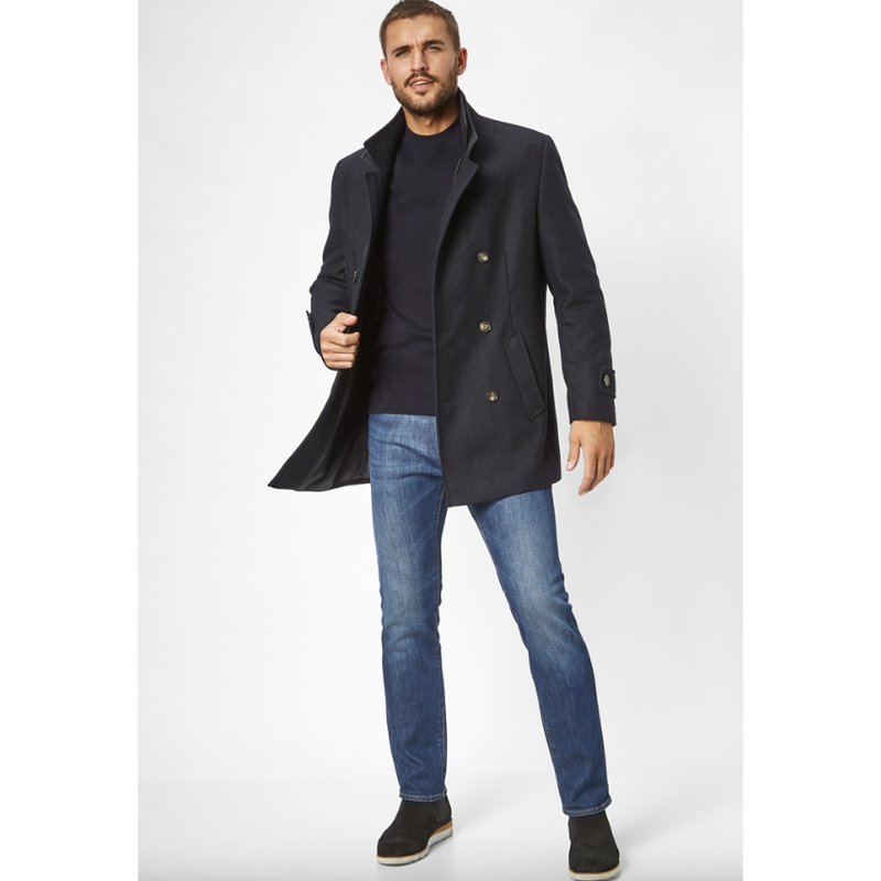 S4 George Coat Navy