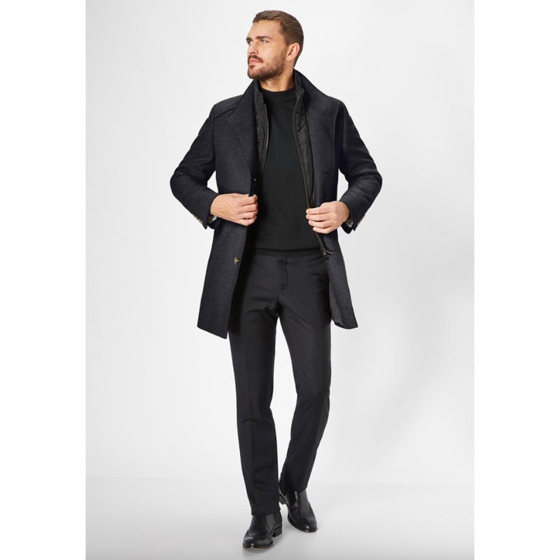 S4 Newton Coat Navy