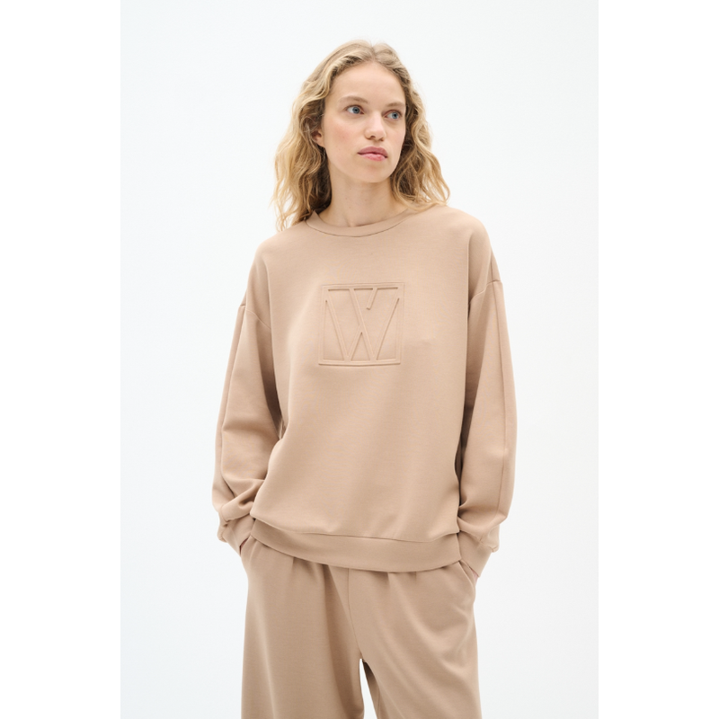 LaicentIW Vincent Monogramme Sweatshirt Tan