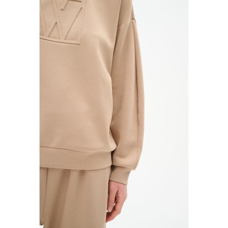 LaicentIW Vincent Monogramme Sweatshirt Tan