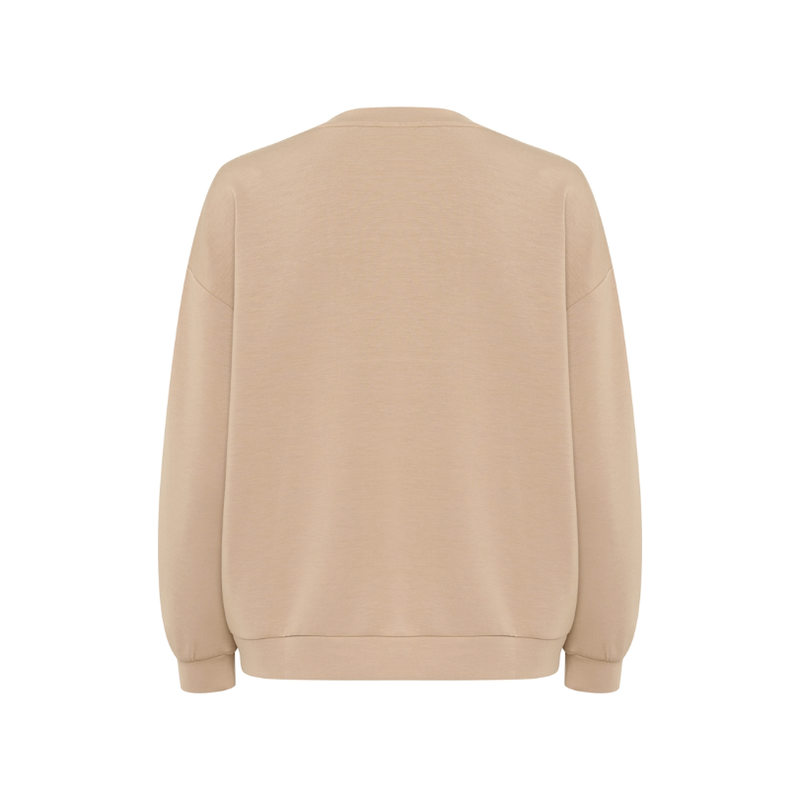 LaicentIW Vincent Monogramme Sweatshirt Tan