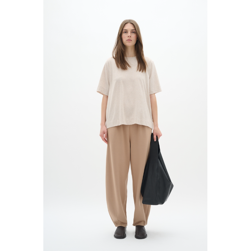 UtaIW Boxy Base Tee Melange Haze