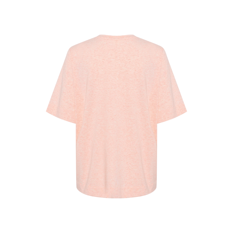 UtaIW Boxy Base Tee Melange Pale Pink