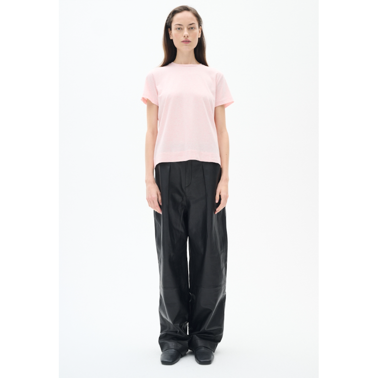 UtaIW Base Tee Melange Pale Pink